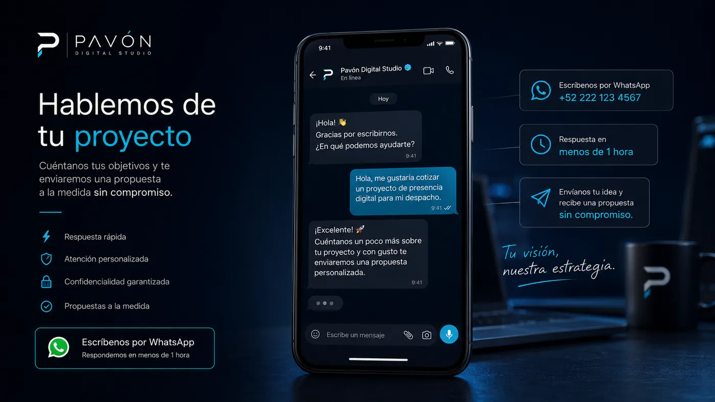 Analytics y Meta Ads — Pavón Digital Studio